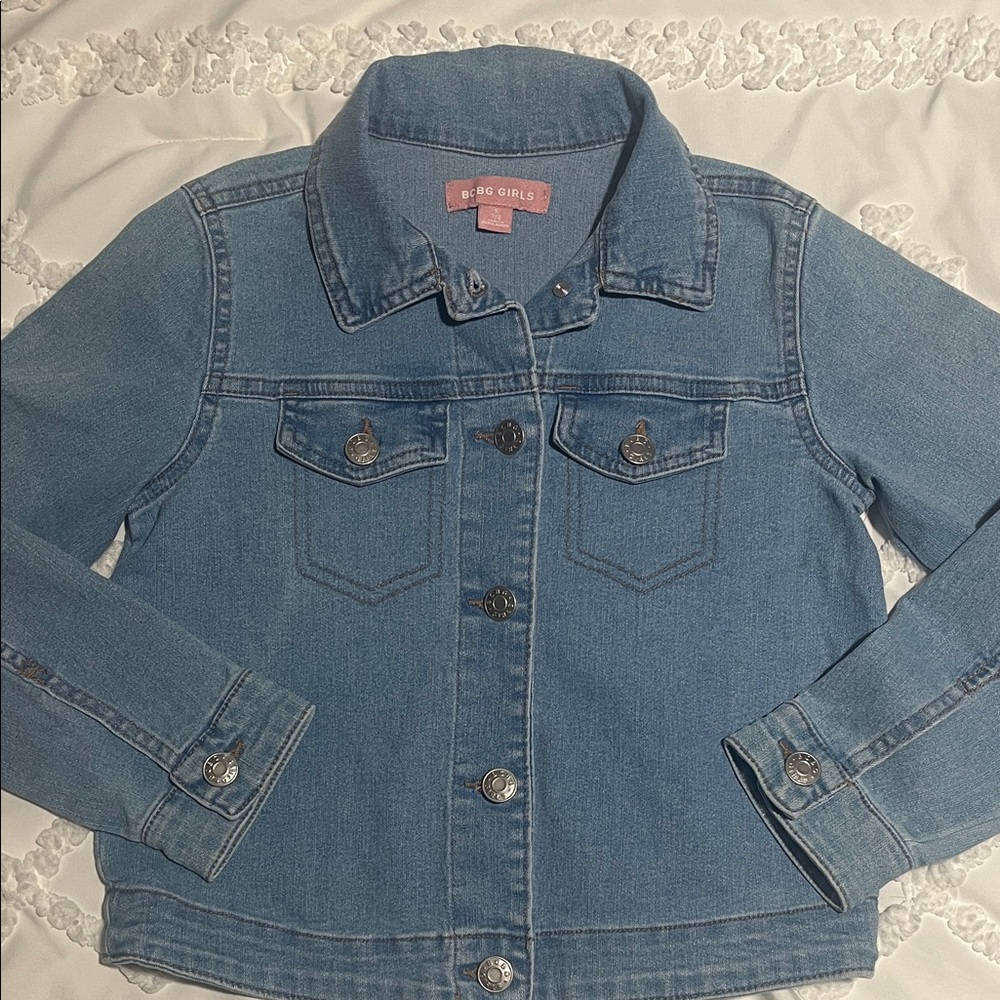BCBGirls Light Blue Jean Jacket for Kids‎ Size 7/8